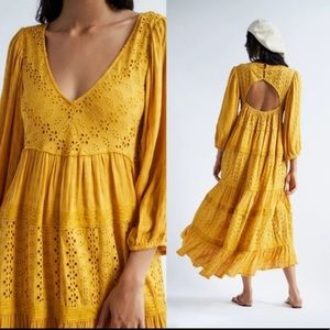 Free People Mockingbird Maxi Dress S